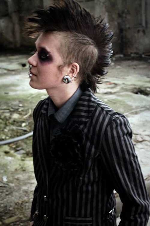 Mens Punk Hairstyles
 Cool Punk Hairstyles for Rebel Guys
