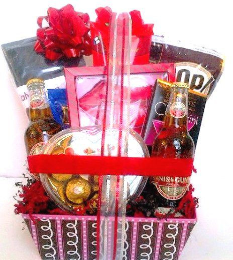 Mens Valentines Gift Basket Ideas
 Pin by Theresa Ashley on Val male t baskets
