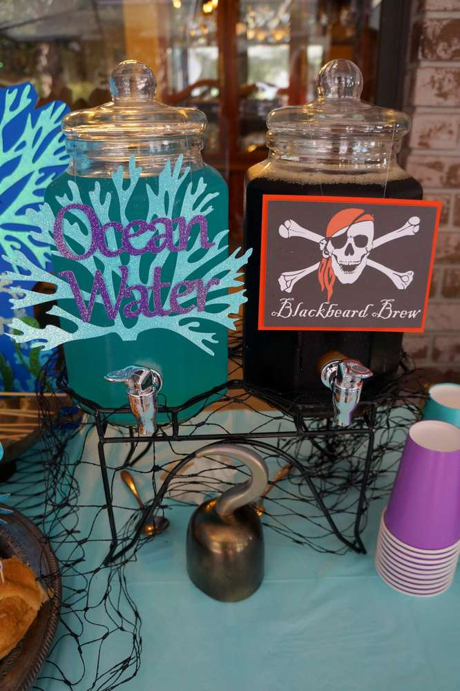 Mermaid And Pirate Party Ideas
 Pirates and Mermaids Birthday Party Ideas