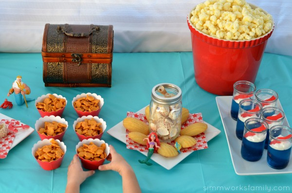 Mermaid Party Snack Ideas
 Explore Under The Sea with The Little Mermaid Party Ideas