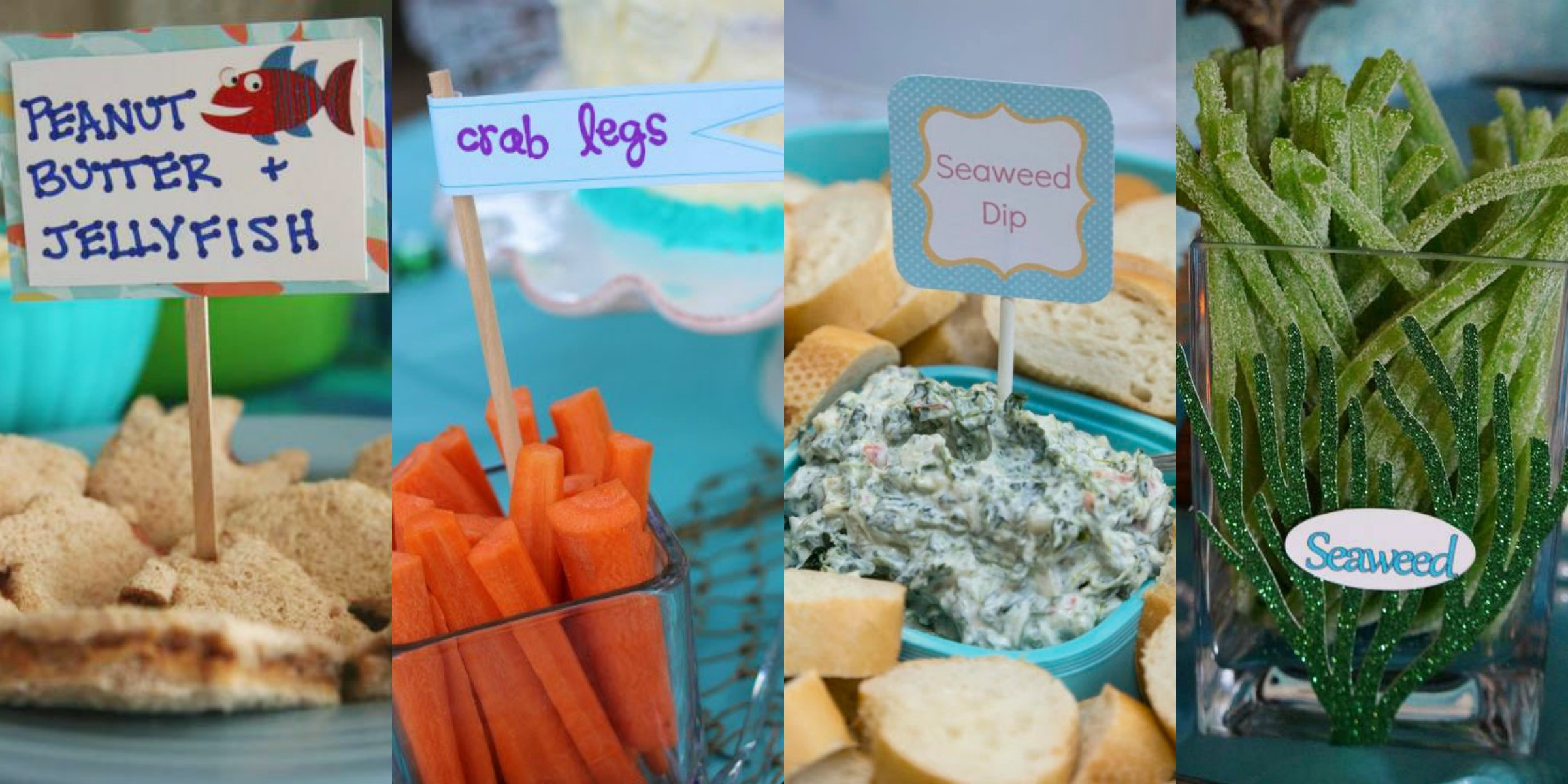 Mermaid Party Snack Ideas
 First Birthday Mermaid Party Inspiration Brie Brie Blooms