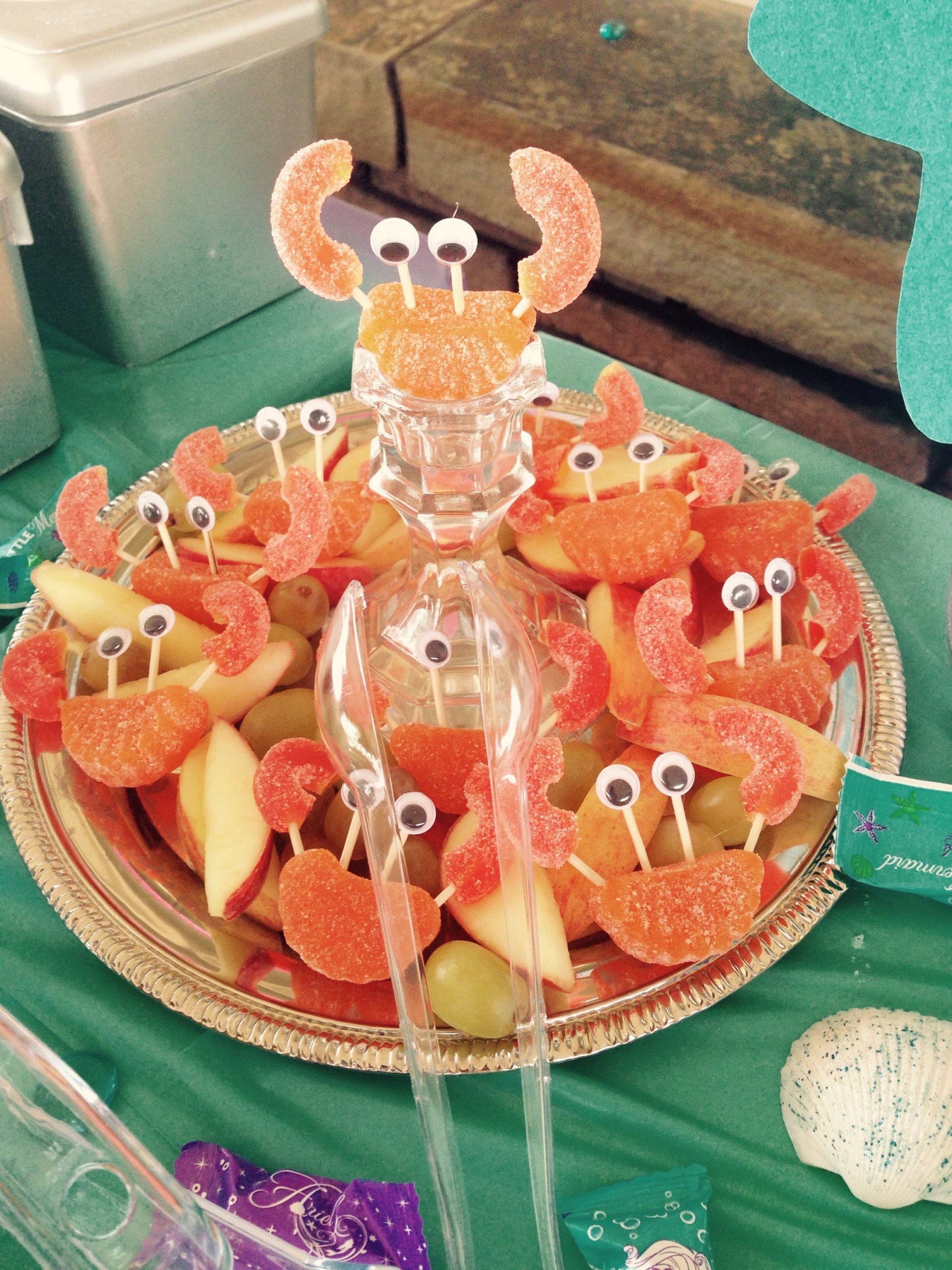 Mermaid Party Snack Ideas
 The Little Mermaid themed Birthday Party