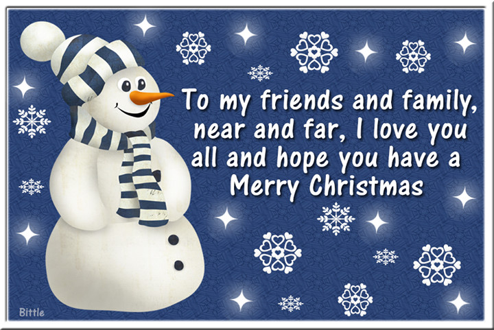 Merry Christmas Quotes For Family
 Merry Christmas Friends And Family s and