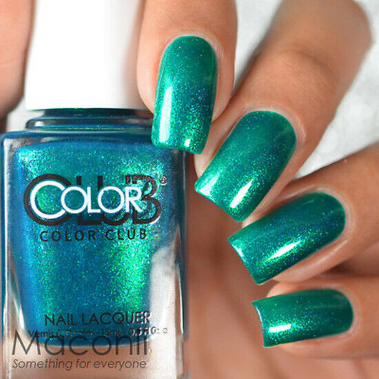 Metallic Nail Colors
 Color Club Metamorphosis Teal Green Metallic Blue