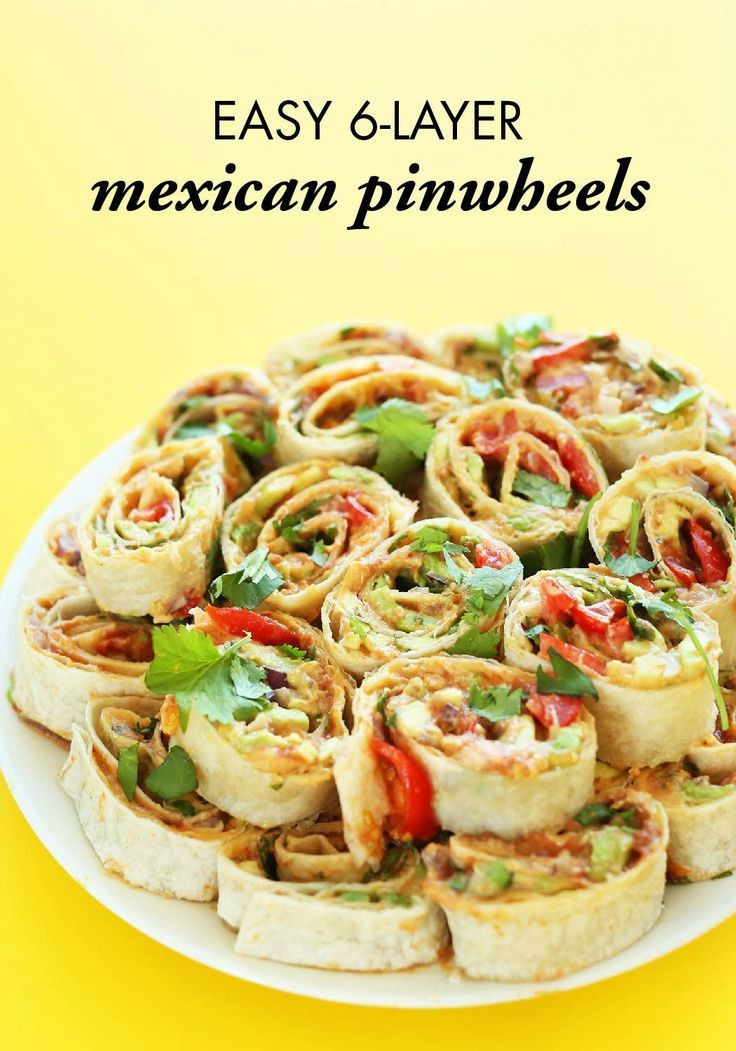 Mexican Appetizers For Parties
 Mexican Pinwheels Recipe