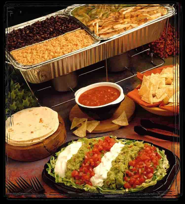 Mexican Dinner Party Menu Ideas
 Fajita buffet