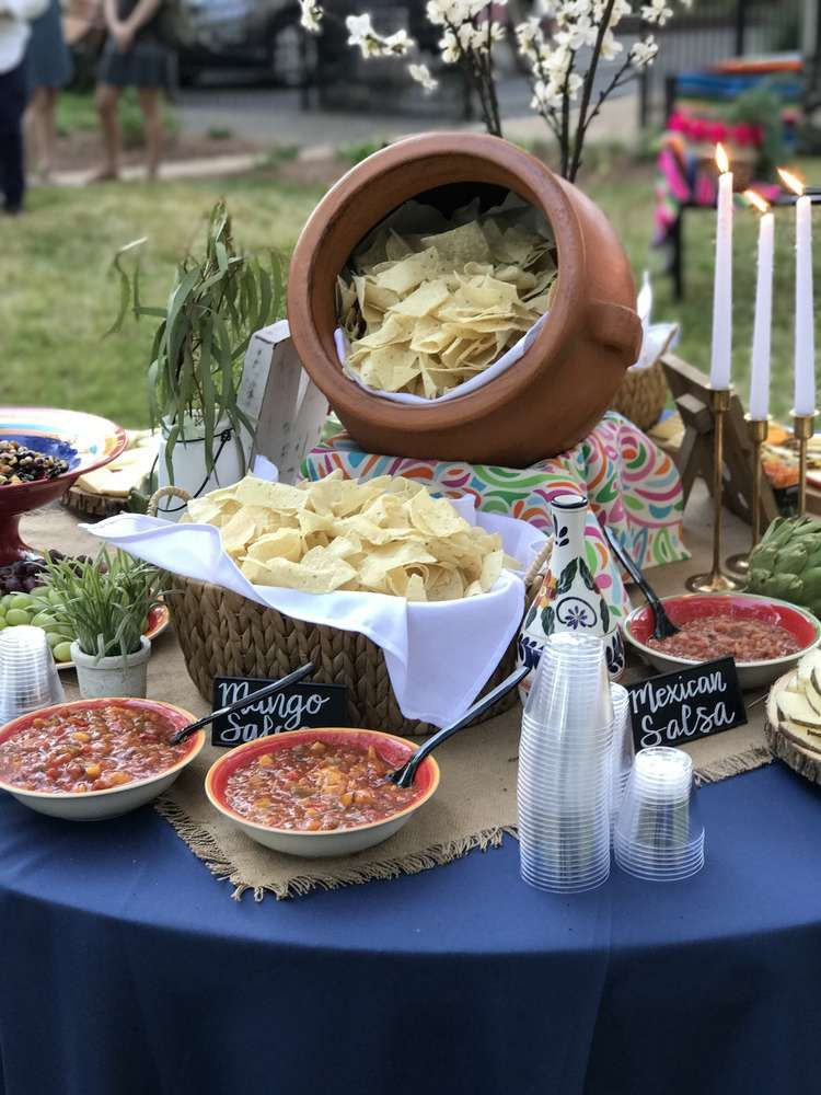 Mexican Dinner Party Menu Ideas
 Fiesta Mexican Rehearsal Dinner Party Ideas in 2019