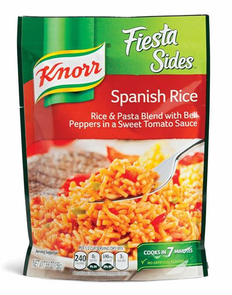 Mexican Rice Calories
 Knorr Fiesta Sides Spanish Rice