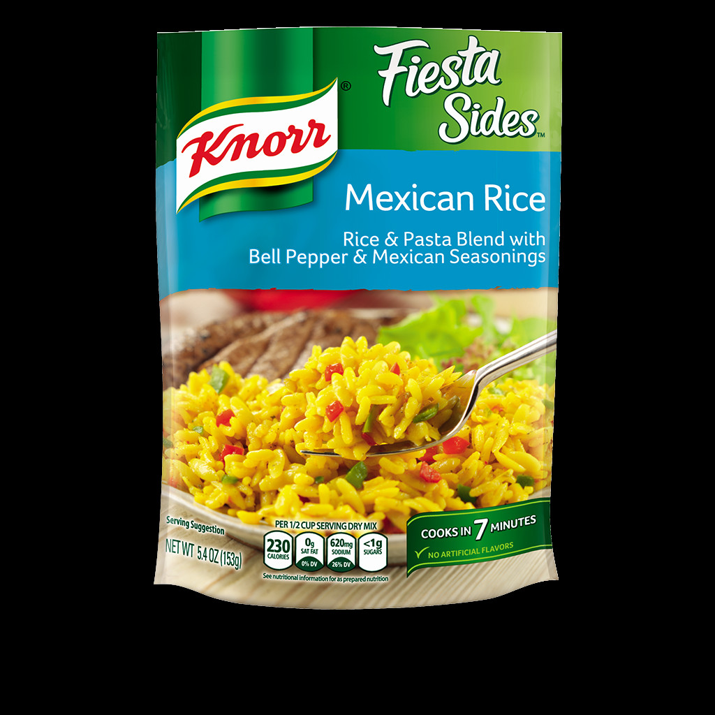 Mexican Rice Calories
 Knorr Fiesta Sides Mexican Rice