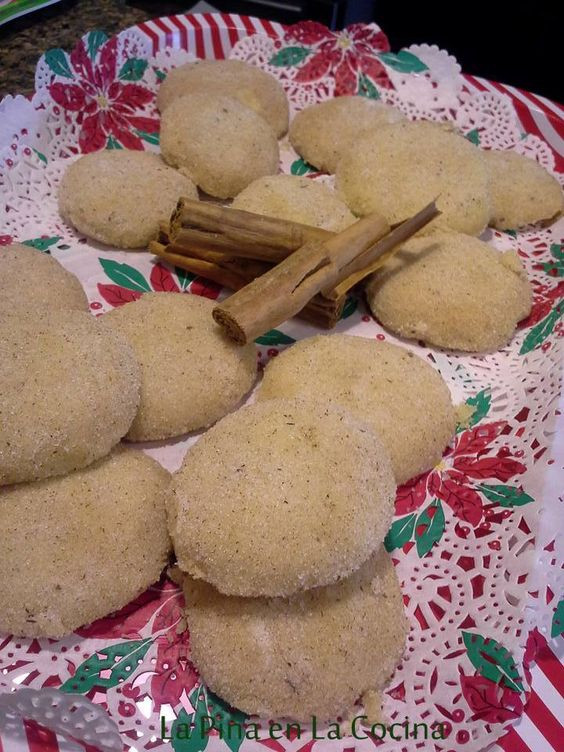 Mexican Sugar Cookies Polvorones
 Polvorones con Anis y Canela Mexican Wedding Cookies