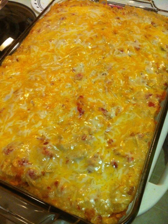 Mexican Trash Casserole
 Sparkleeee Mama Mexican Trash great fort food also