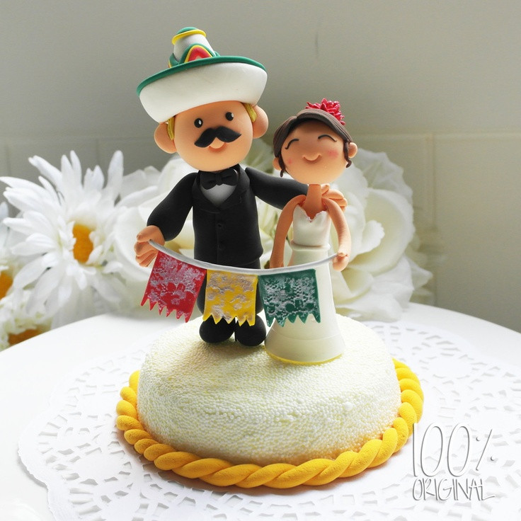 Mexican Wedding Cake Toppers
 Mexican wedding cake toppers idea in 2017