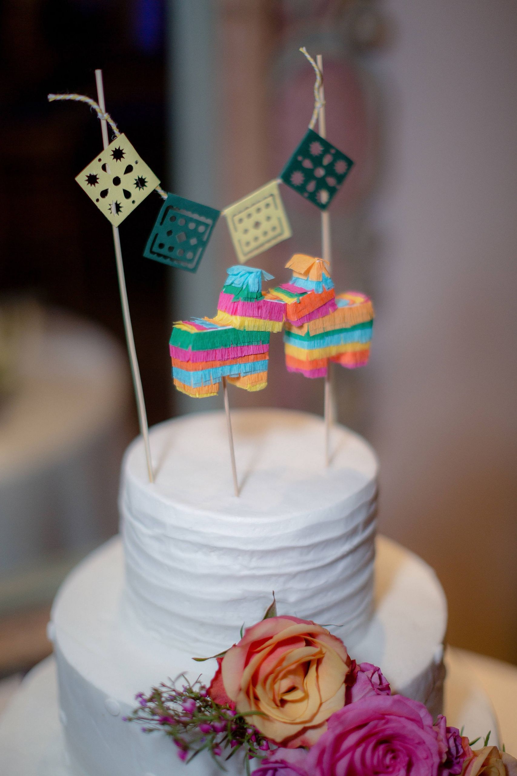 Mexican Wedding Cake Toppers
 Pinata Cake Toppers Mexican Fiesta Decorations Fiesta