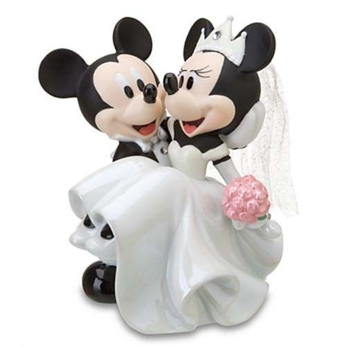 Mickey And Minnie Wedding Cake Topper
 Disney Parks Wedding Mickey Minnie Mouse Cake Topper