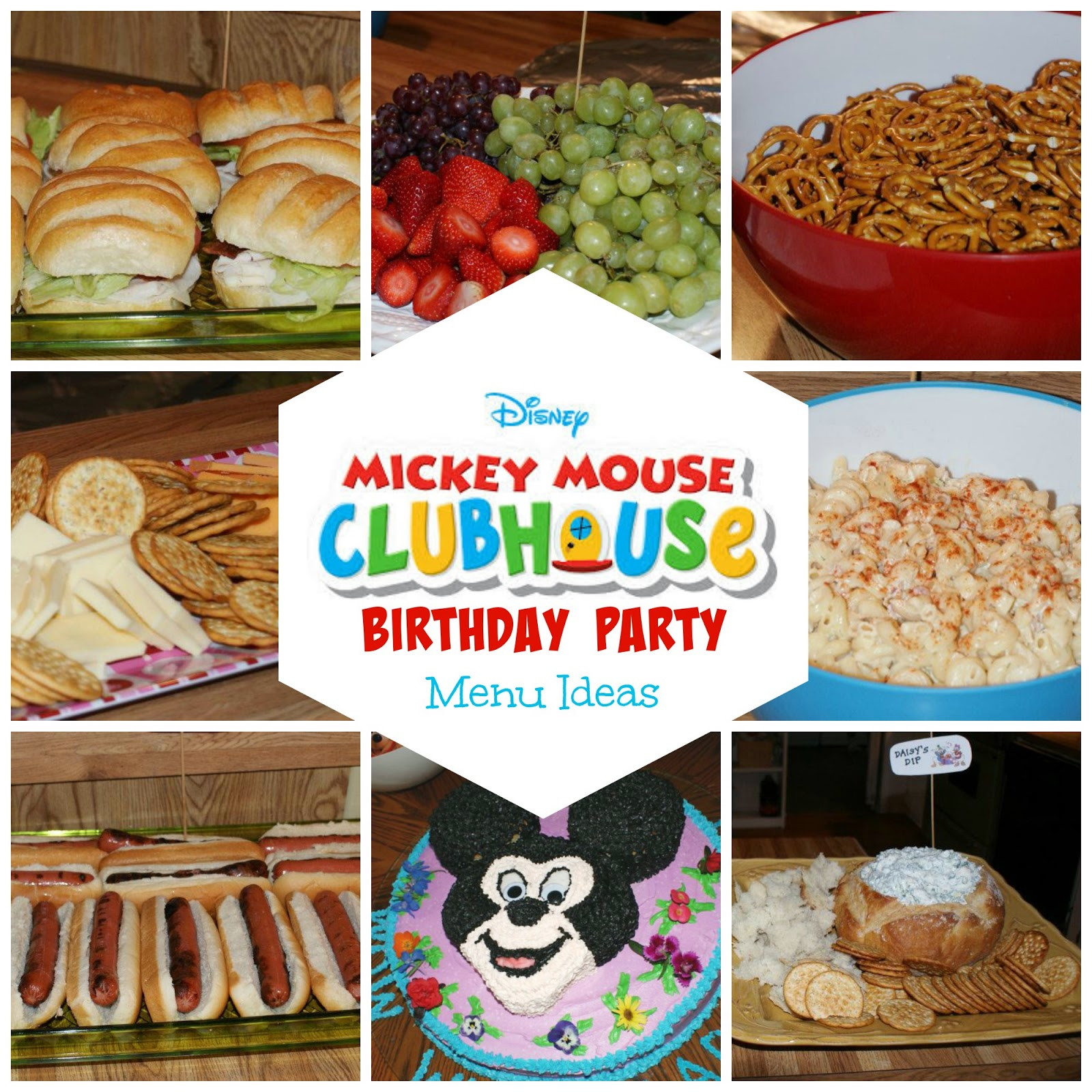 Mickey Mouse 1St Birthday Party Food Ideas
 8 Mickey Mouse Birthday Party Menu Ideas