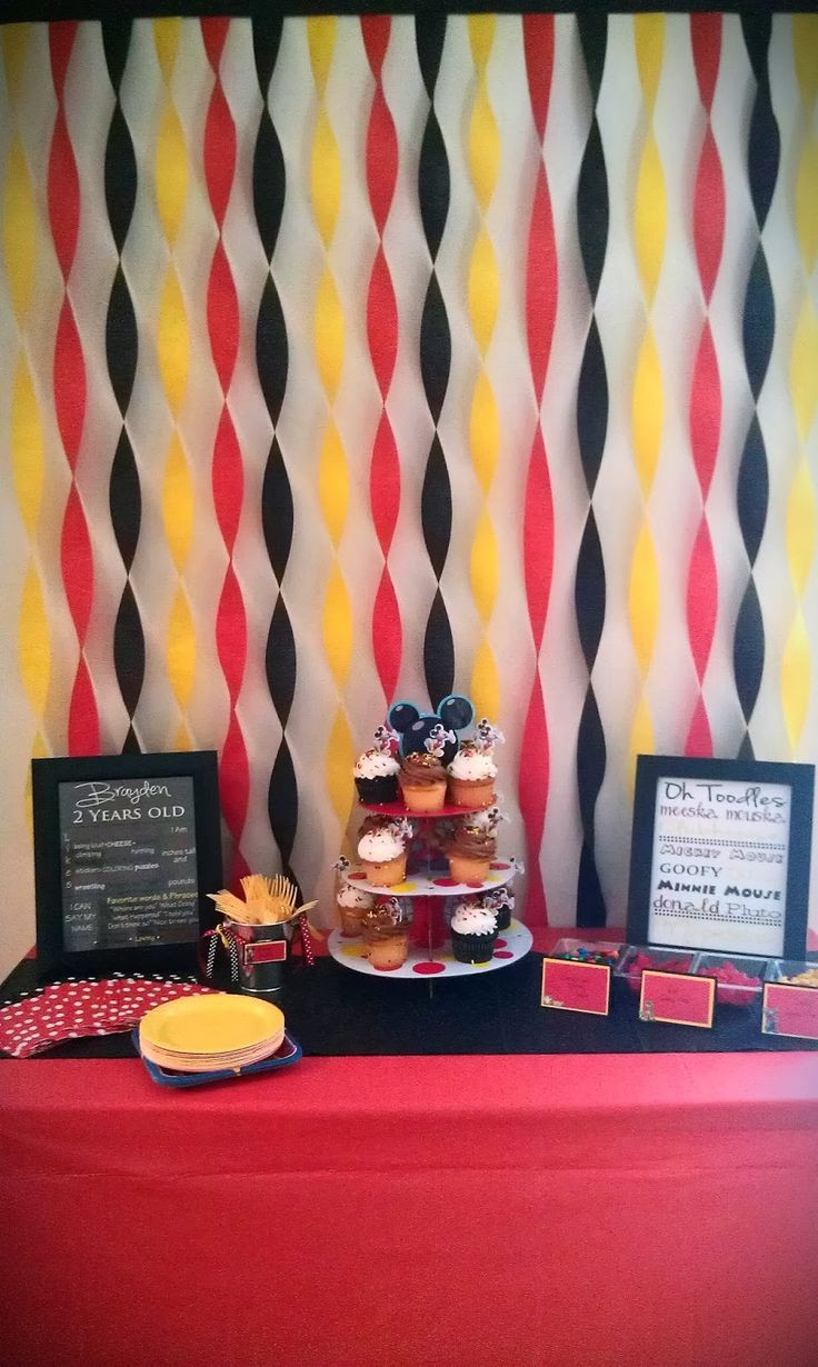 Mickey Mouse Clubhouse Birthday Party Ideas 2 Year Old
 Mickey Mouse Clubhouse themed birthday party