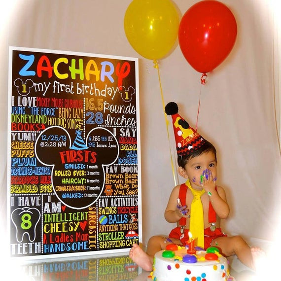 Mickey Mouse Clubhouse Birthday Party Ideas 2 Year Old
 Mickey Mouse 1st Birthday Mickey Mouse Birthday idea first