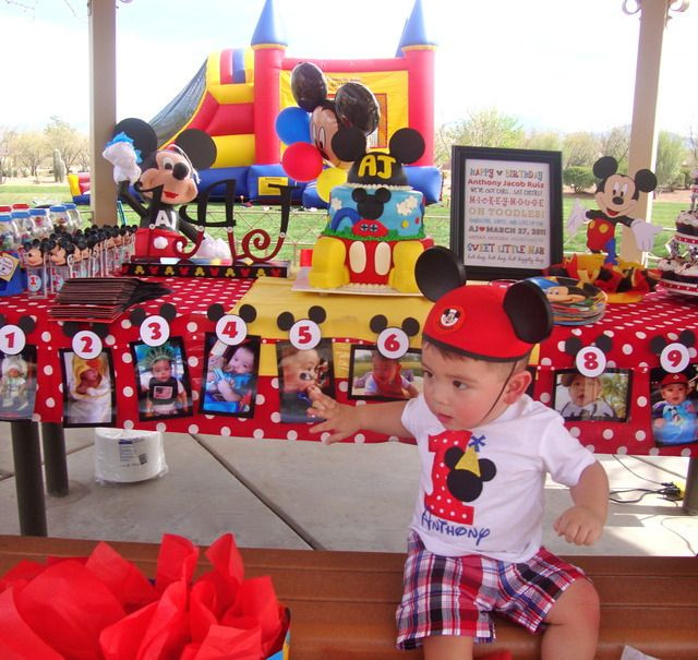 Mickey Mouse Clubhouse Birthday Party Ideas 2 Year Old
 Timeline of from Birth to 12 months Love this