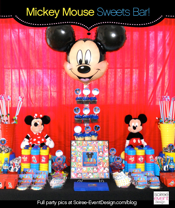 Mickey Mouse Clubhouse Birthday Party Ideas 2 Year Old
 Character Week Mickey Mouse Party Ideas Soiree Event Design