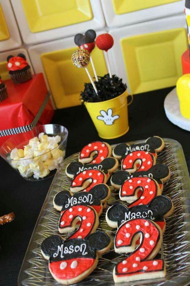 Mickey Mouse Clubhouse Birthday Party Ideas 2 Year Old
 Pin by Amira Sonbol on Cookies