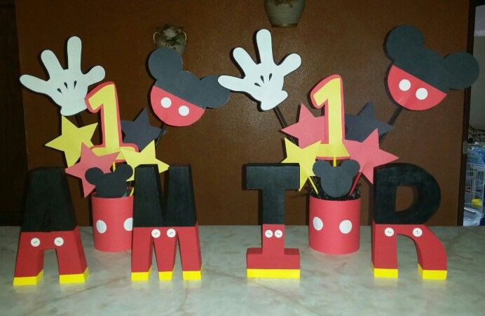 Mickey Mouse Decorations DIY
 DIY Mickey Mouse Decorations DIY Pinterest