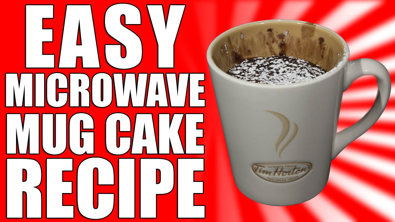 Microwave Coffee Cake
 EASY Microwave Chocolate Mug Cake Recipe