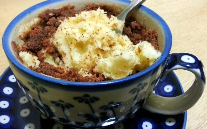 Microwave Coffee Cake
 Five Minute Microwave Coffee Cake in a Coffee Cup Recipe