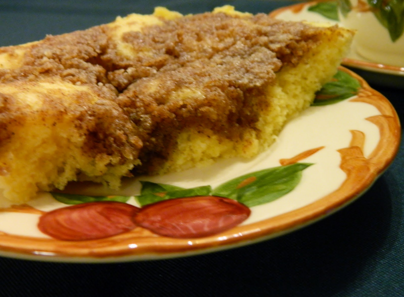 Microwave Coffee Cake
 Ginny s Low Carb Kitchen Two Minute Microwave Coffee Cake