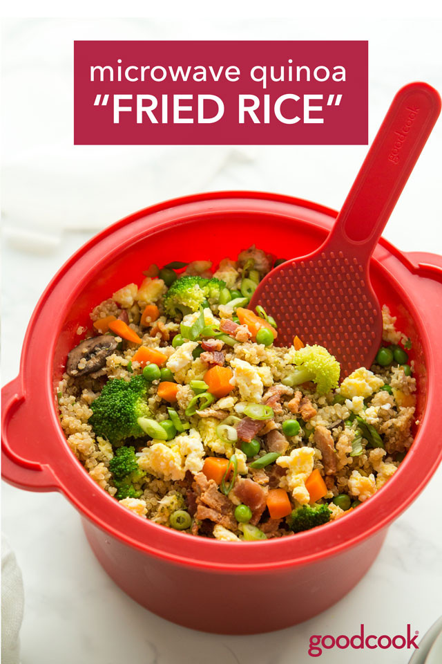Microwave Fried Rice
 Microwave Quinoa “Fried Rice” Good Cook Good Cook