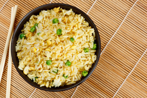 Microwave Fried Rice
 Quick and easy microwave sausage special fried rice