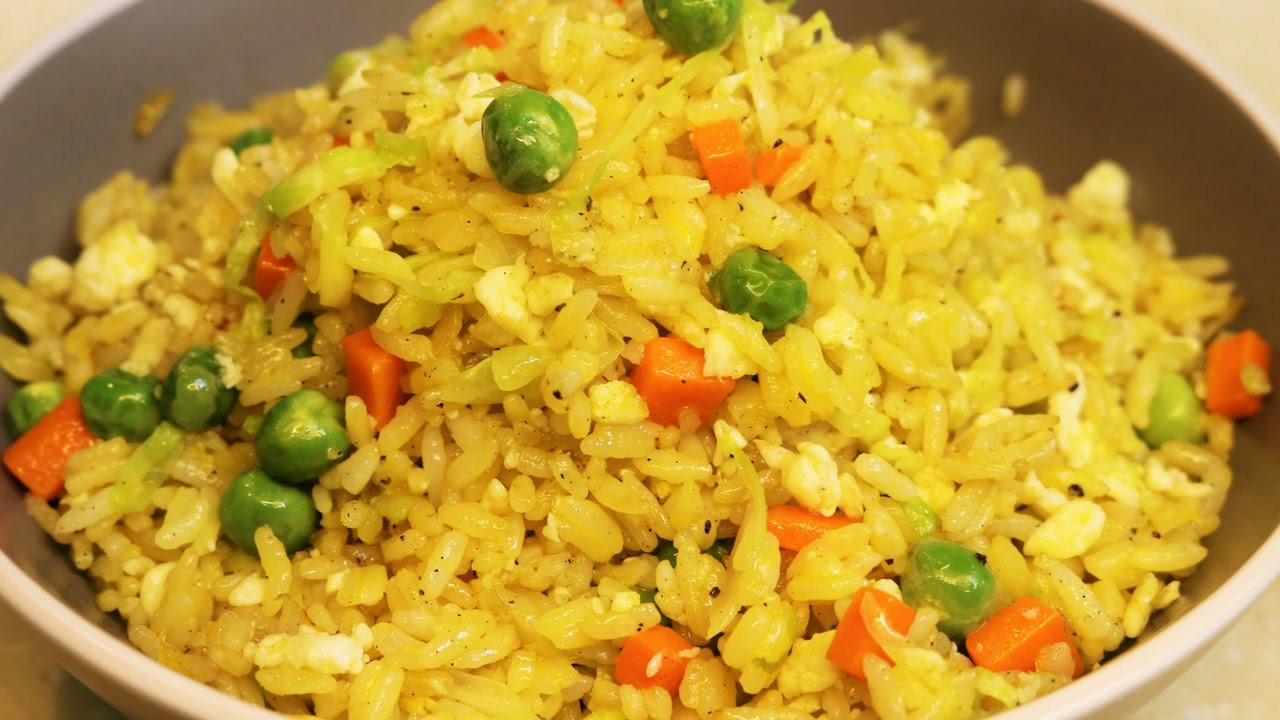 Microwave Fried Rice
 BETTER THAN TAKEOUT Easy Egg Fried Rice Recipe