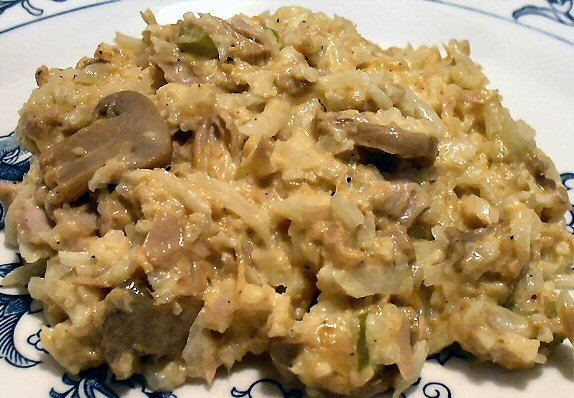Microwave Tuna Casserole
 TUNA "RICE" CASSEROLE Linda s Low Carb Menus & Recipes