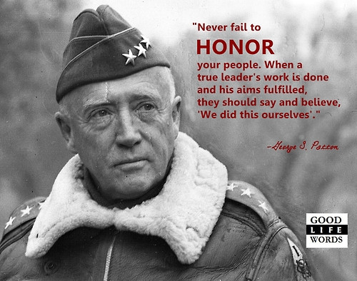 Military Quotes On Leadership
 George Patton Leadership Quotes QuotesGram