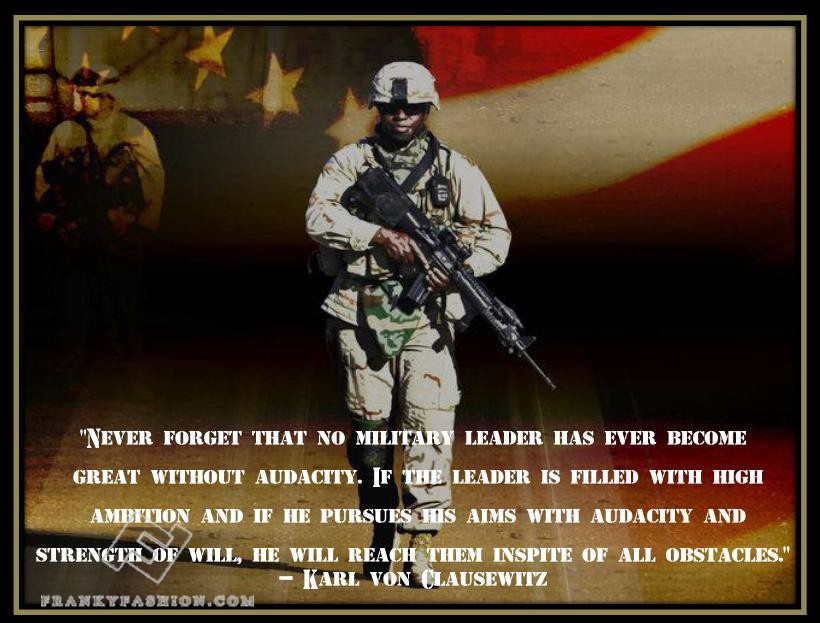 Military Quotes On Leadership
 Famous Quotes About Military Leadership QuotesGram