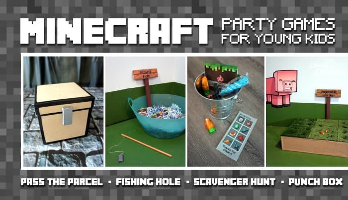 Minecraft Birthday Party Activities
 Minecraft Party Games For Kids Moms & Munchkins