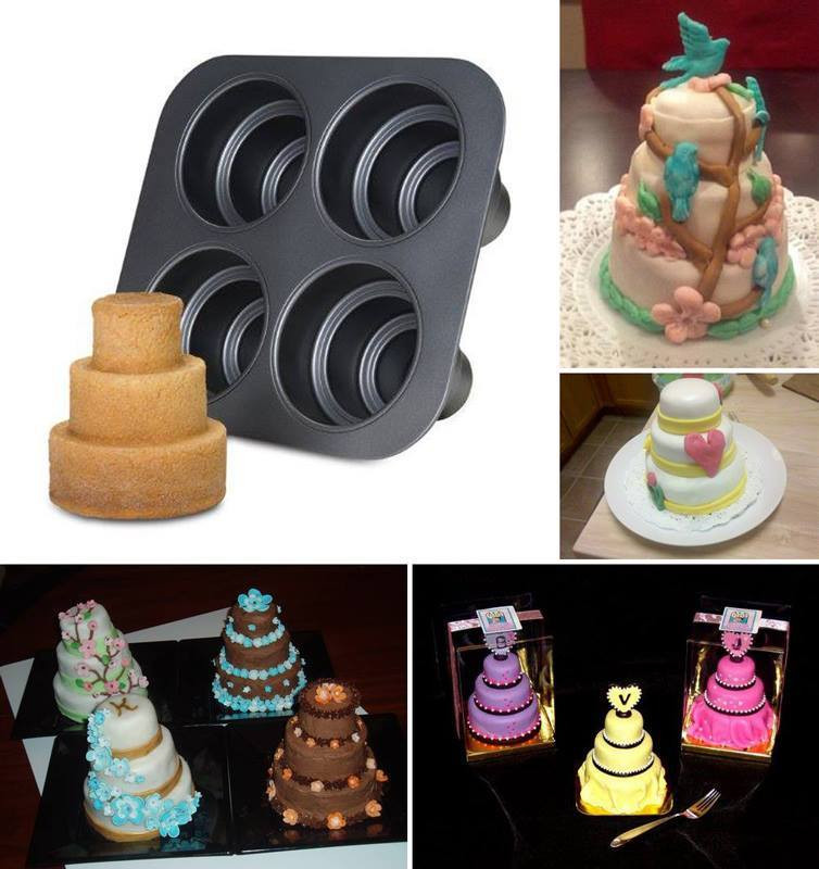 Mini Wedding Cake Pans
 Creative Ideas Mini Wedding Cake Pan