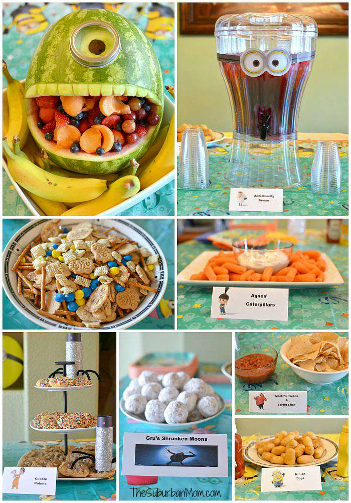 Minion Food Party Ideas
 minion kids party on Pinterest