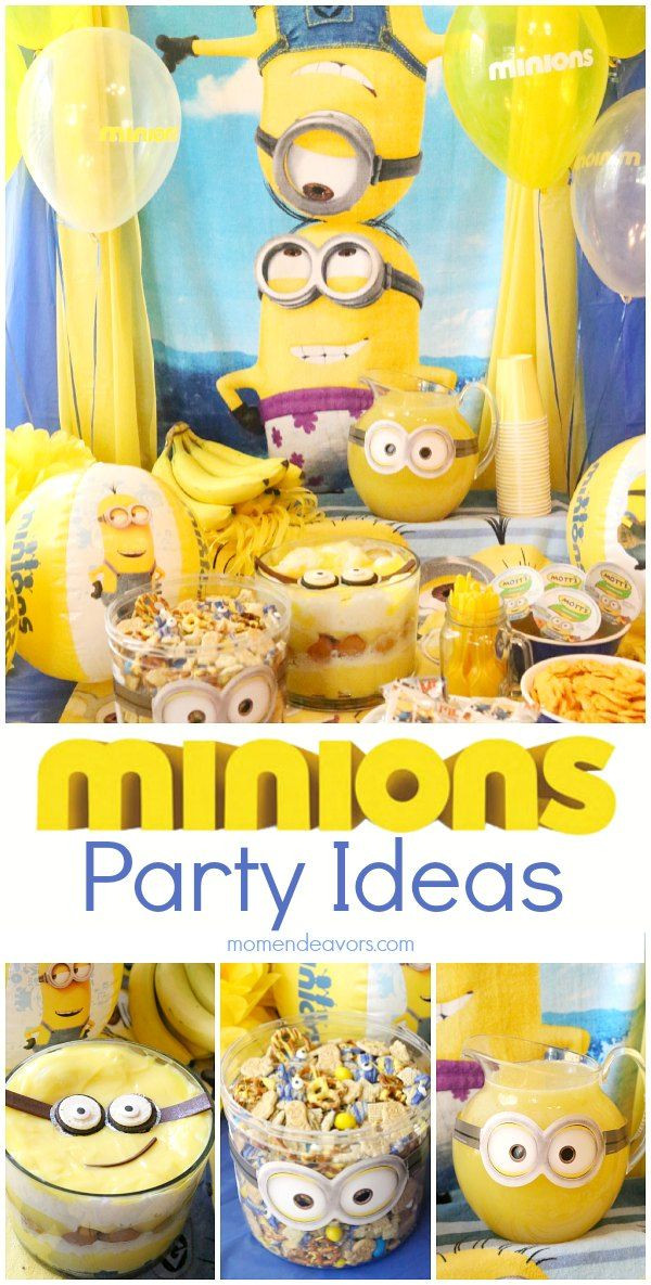 Minion Party Ideas Food
 24 best images about Minion Birthday on Pinterest