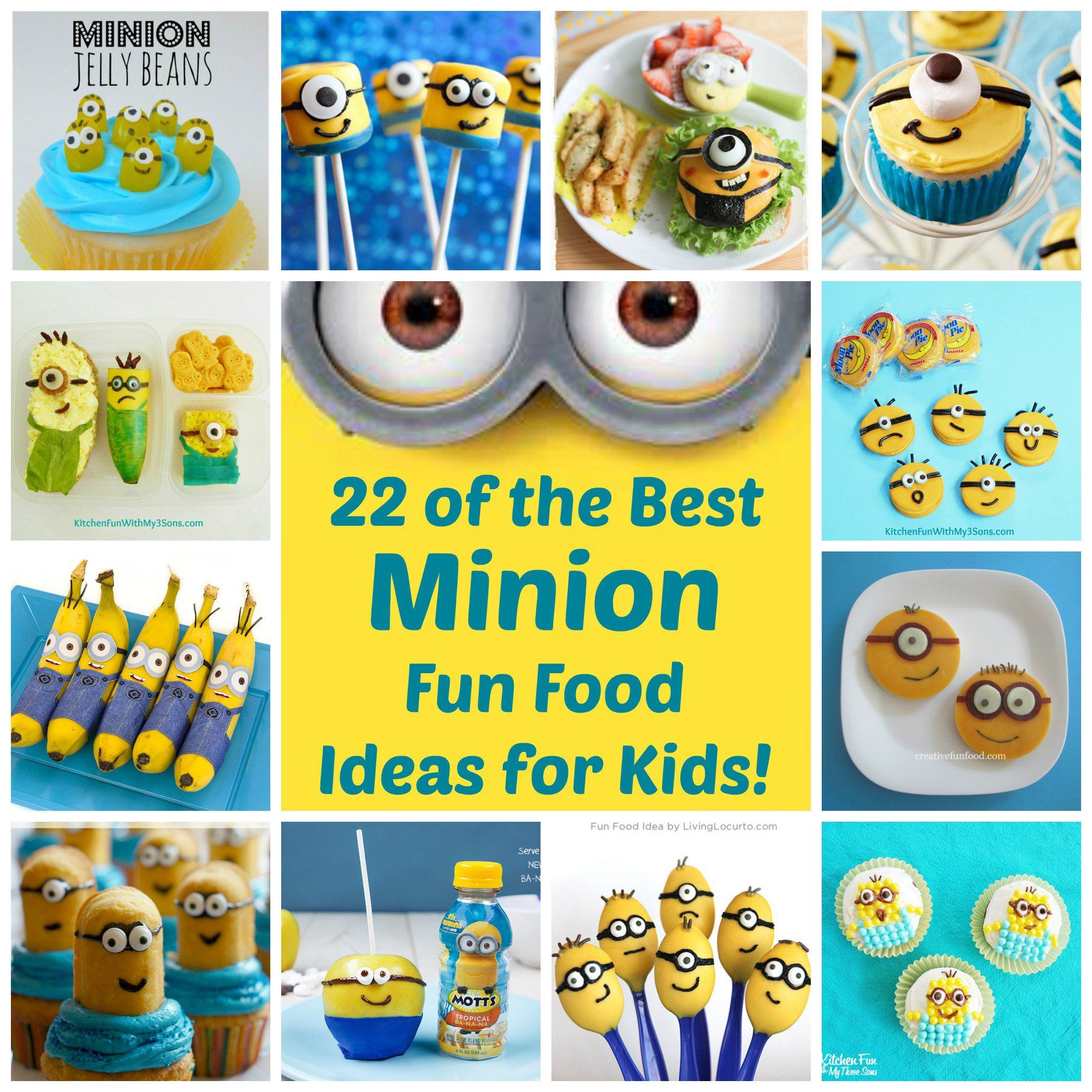 Minion Party Ideas Food
 22 of the BEST Minions Fun Food ideas for Kids