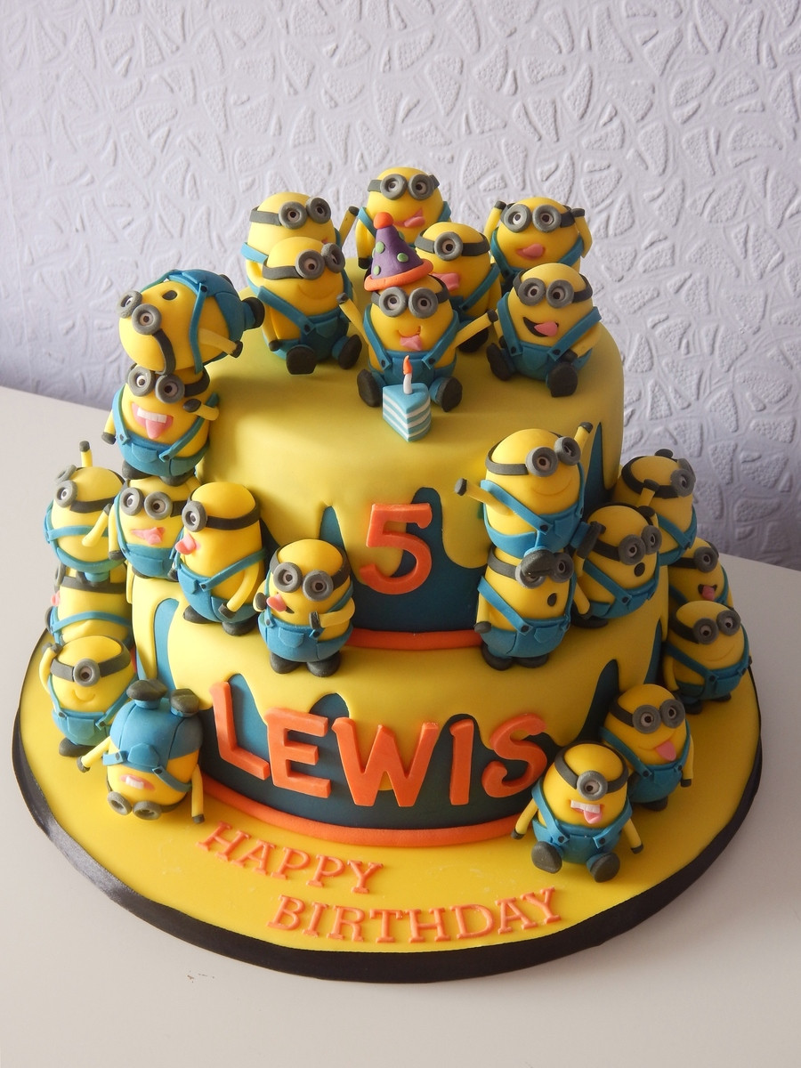 Minions Birthday Cakes
 Minions Cake CakeCentral