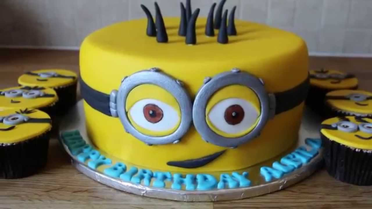 Minions Birthday Cakes
 minion birthday cake