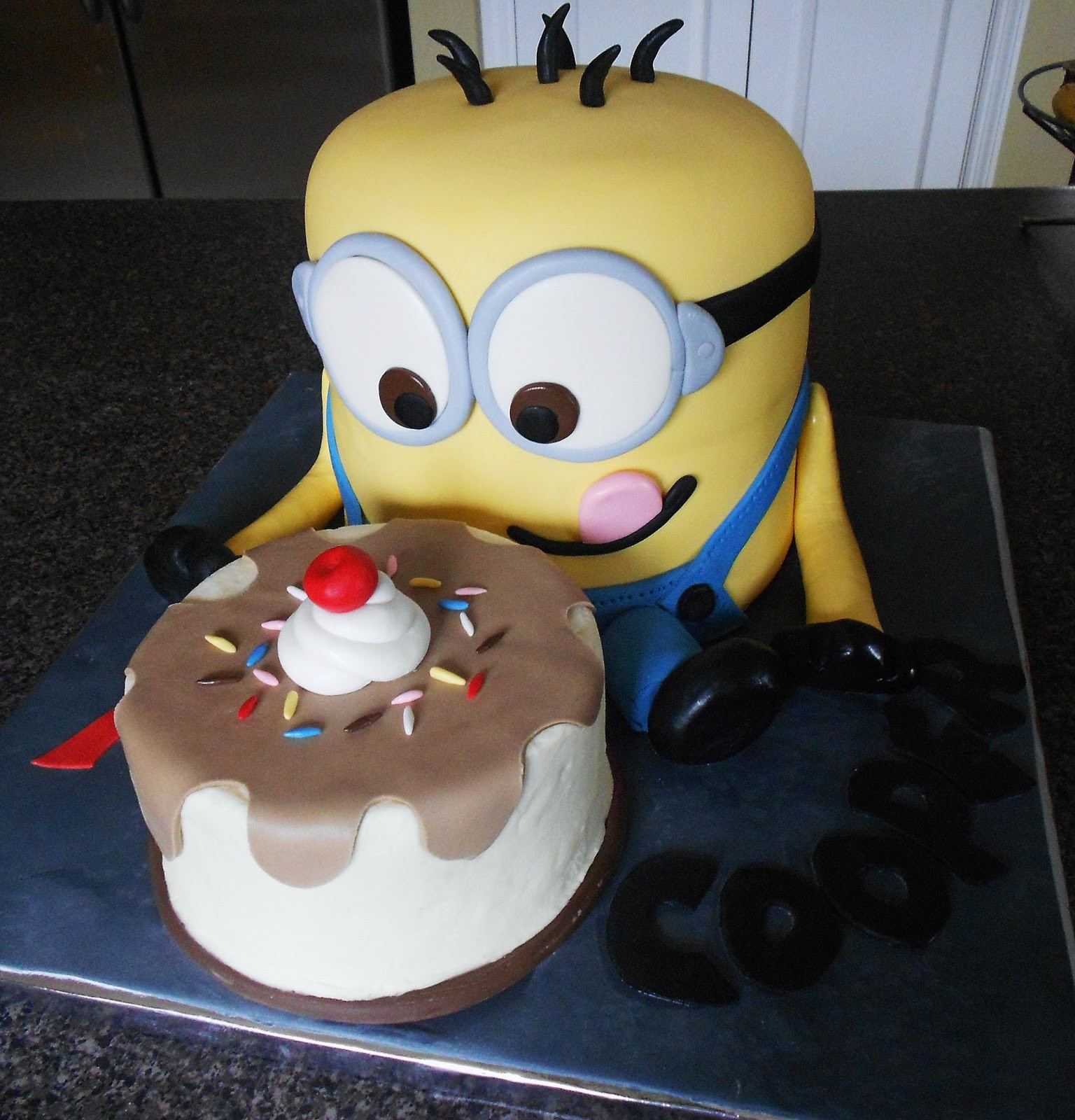 Minions Birthday Cakes
 SARAH JANE occasionally and among other things DOES