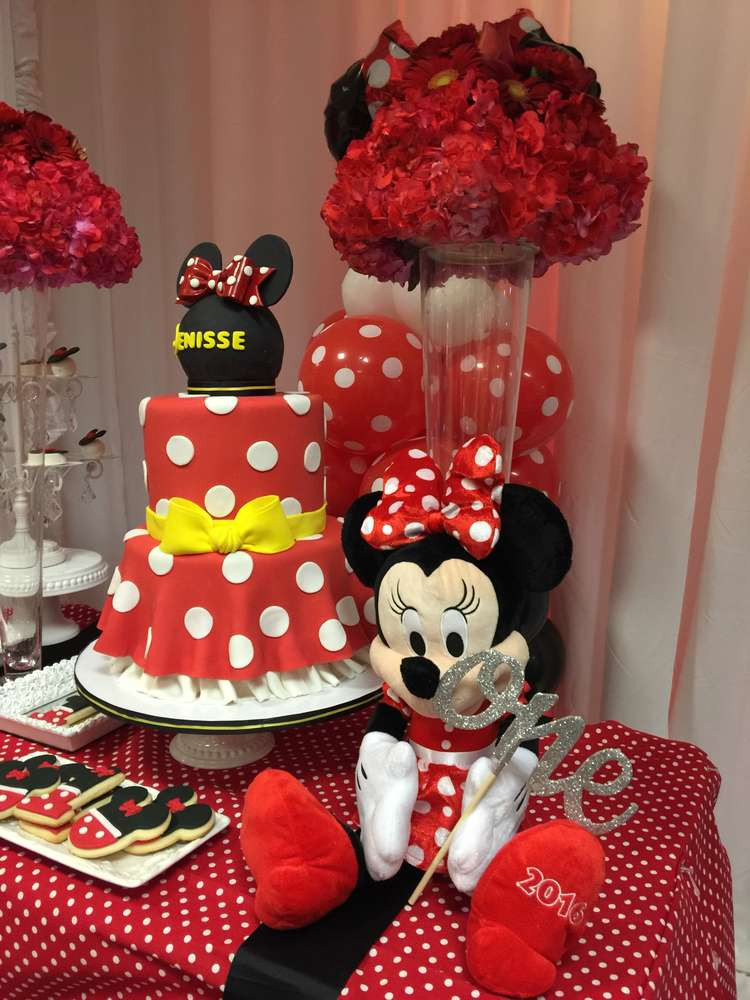 Minnie Mouse Birthday Party Decorations
 Mickey Mouse Minnie Mouse Birthday Party Ideas