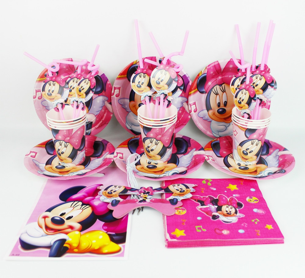 Minnie Mouse Birthday Party Decorations
 Aliexpress Buy Minnie Mouse Baby Birthday Party