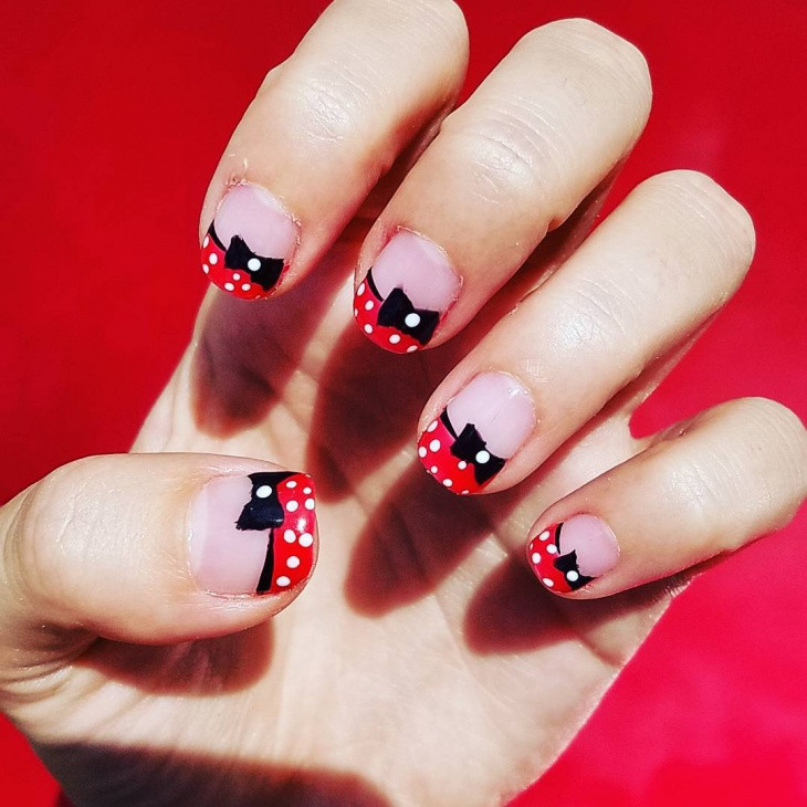 Minnie Mouse Nail Designs
 21 Mickey Mouse Nail Art Designs Ideas
