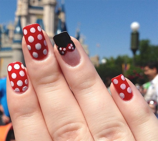 Minnie Mouse Nail Designs
 Minnie Mouse Nails The Disney Nail Inspiration You Were