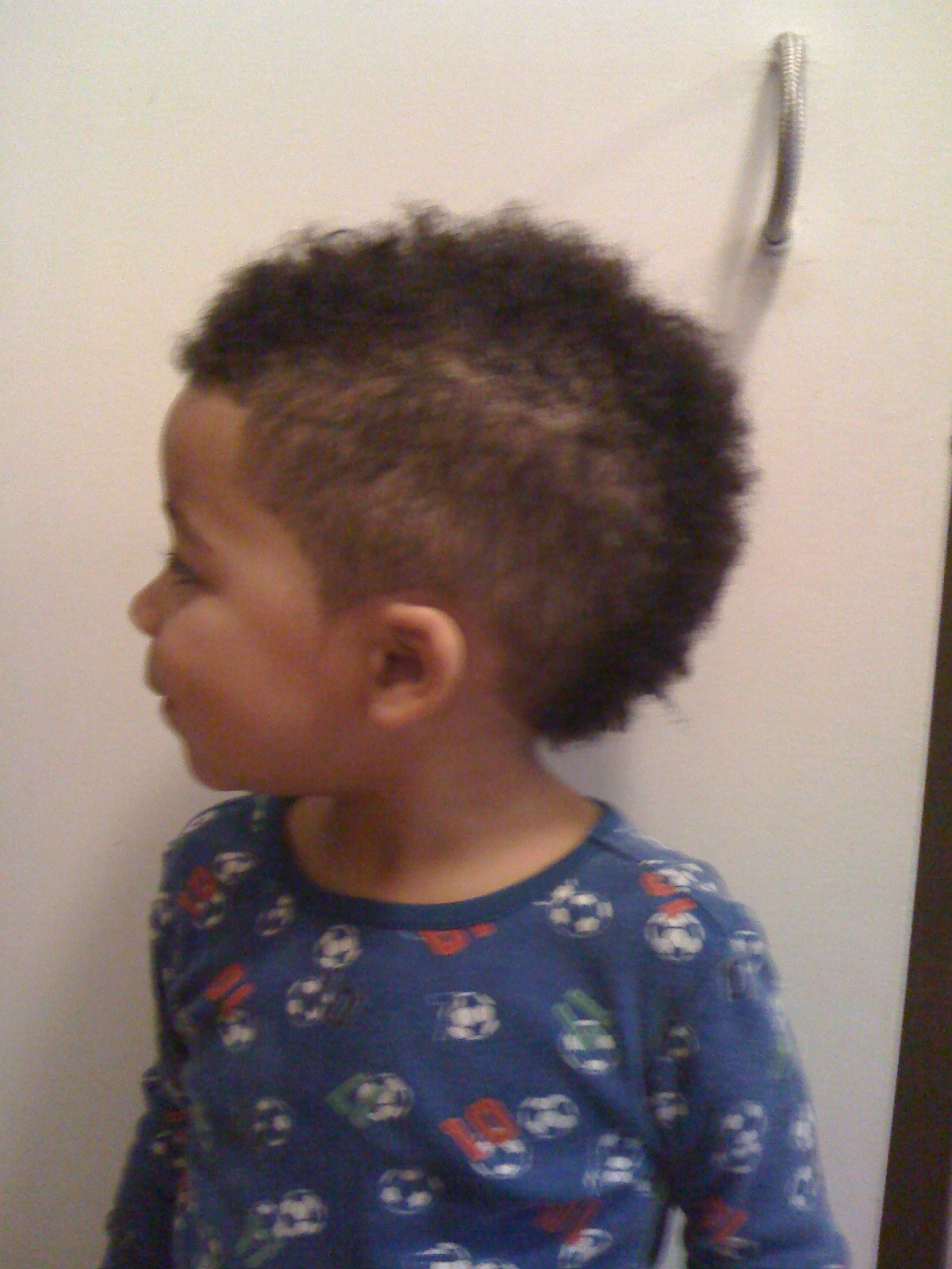 Mixed Baby Boy With Curly Hair
 hair raising adventures Little Brother Hair Update