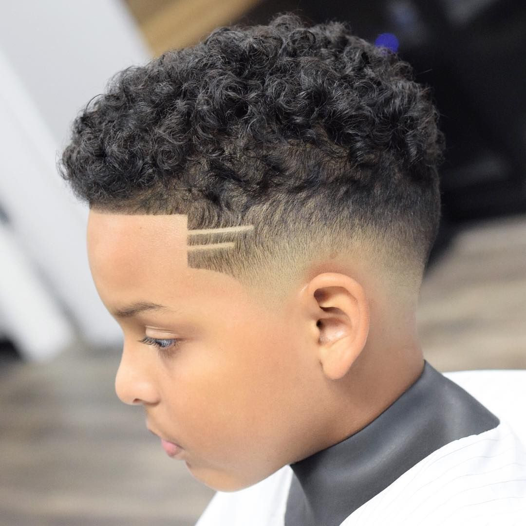Mixed Boys Haircuts
 Fade Curly Hair in 2019