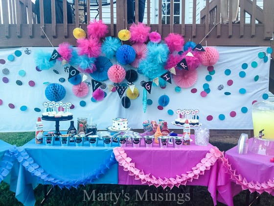 Mixed Gender Birthday Party Ideas
 Blue Frozen Punch