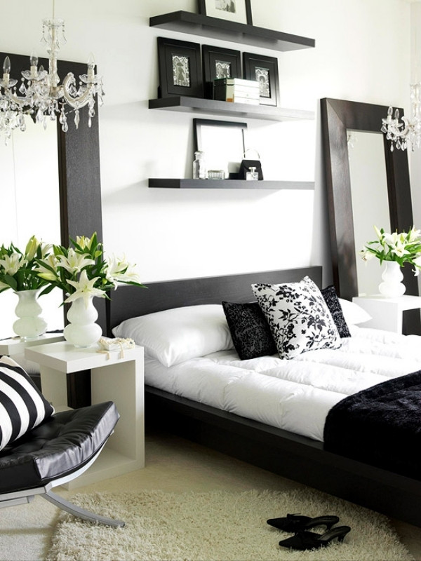 Modern Black And White Bedroom
 15 modern bedroom designs in black and white color palette